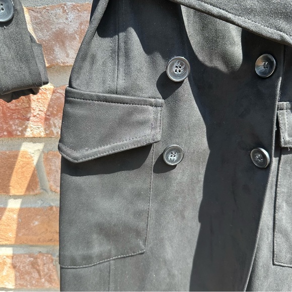 Zara Faux Suede Romper - Picture 2 of 6